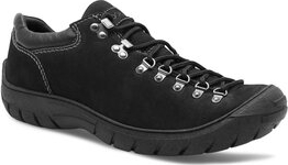 Czarne buty trekkingowe Lasocki sznurowane