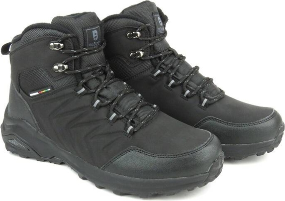 Czarne buty trekkingowe Mc Braun