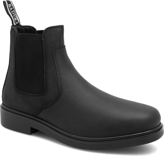Czarne buty zimowe Badura