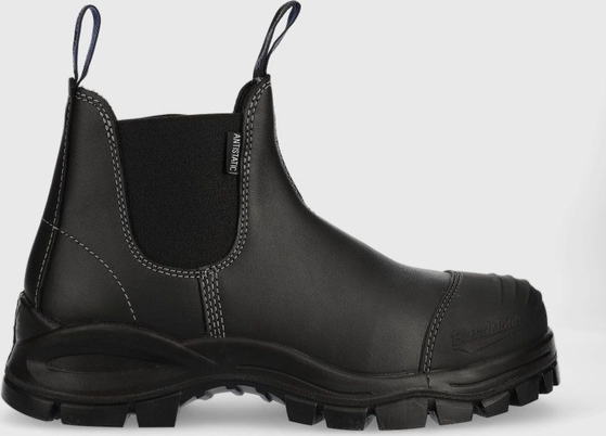 Czarne buty zimowe Blundstone w sportowym stylu