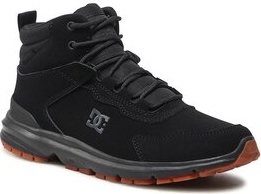 Czarne buty zimowe DC Shoes sznurowane