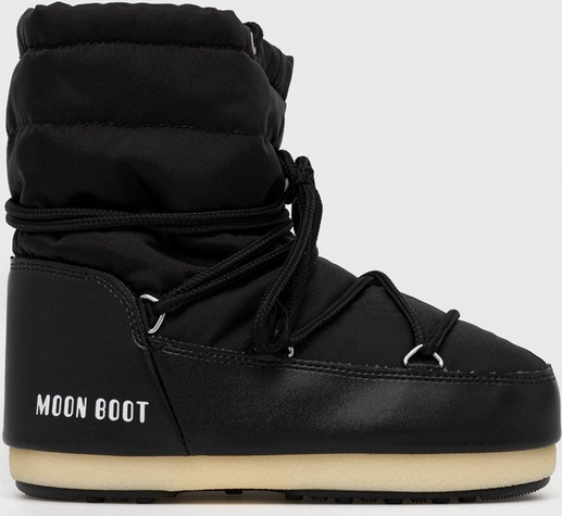 Czarne buty zimowe Moon Boot