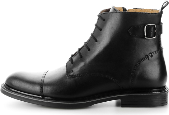 Czarne buty zimowe prima moda