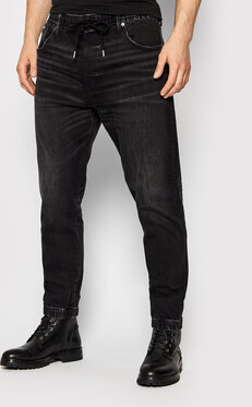 Czarne jeansy American Eagle w stylu casual
