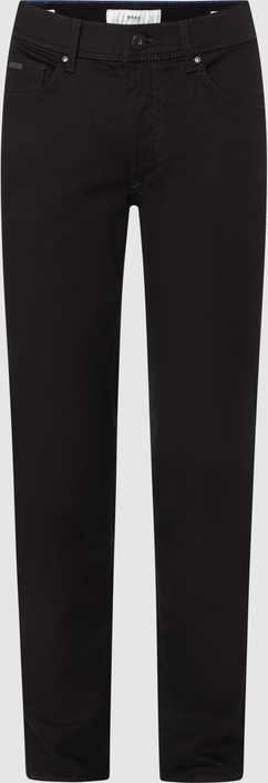 Czarne jeansy Brax w stylu casual z bawełny