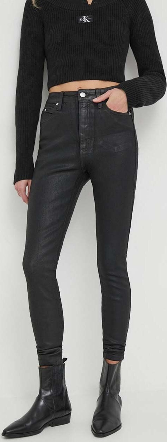 Czarne jeansy Calvin Klein