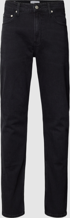 Czarne jeansy Calvin Klein z bawełny w stylu casual