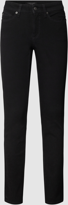 Czarne jeansy Cambio z bawełny w stylu casual