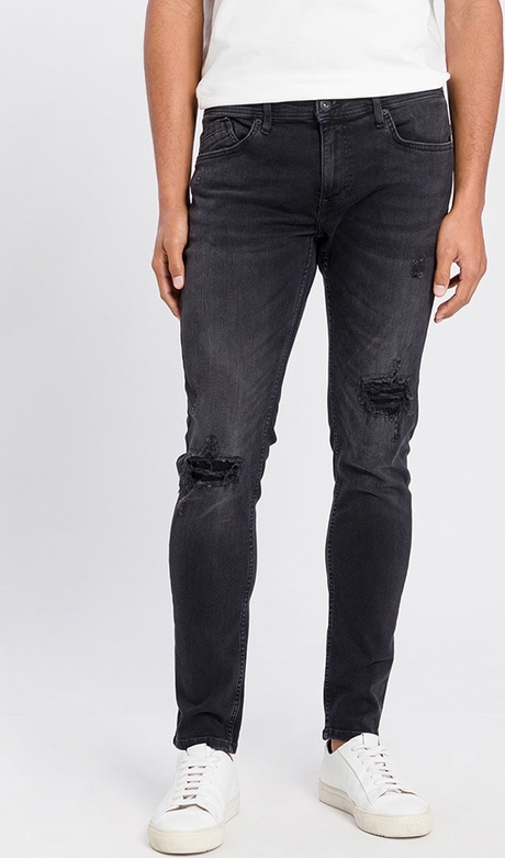Czarne jeansy Cross Jeans