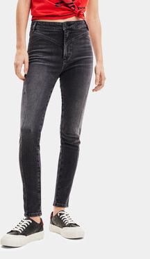 Czarne jeansy Desigual