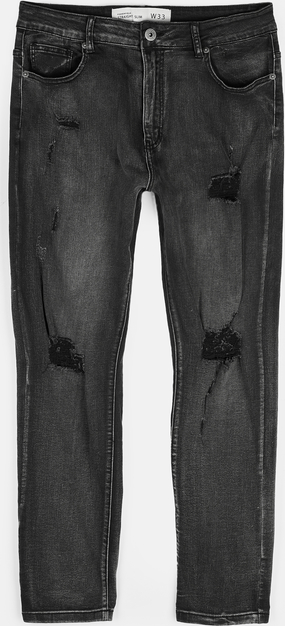 Czarne jeansy Gate z jeansu
