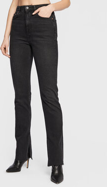 Czarne jeansy Gina Tricot w street stylu