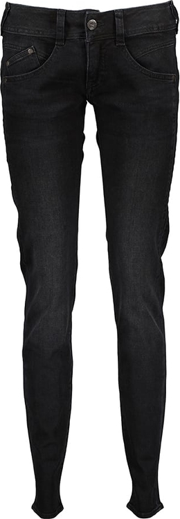 Czarne jeansy Herrlicher z bawełny w stylu casual