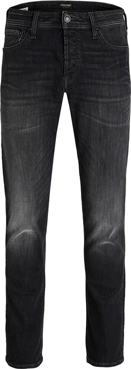 Czarne jeansy Jack & Jones z bawełny w stylu casual