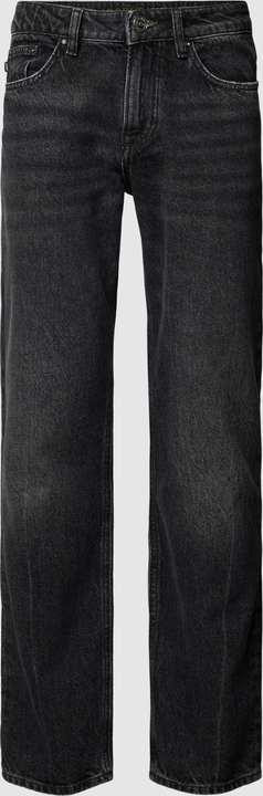 Czarne jeansy Joop! z bawełny w street stylu