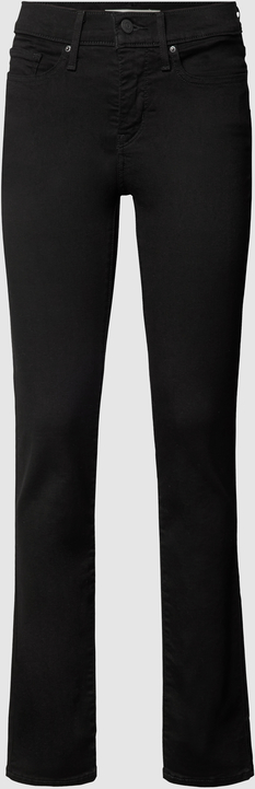 Czarne jeansy Levi's® 300 z bawełny w street stylu