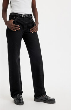 Czarne jeansy Levis