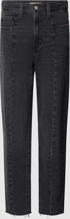 Czarne jeansy Levis w stylu casual z bawełny