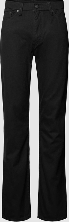 Czarne jeansy Levis z bawełny w street stylu