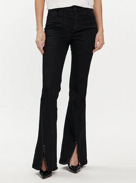 Czarne jeansy Liu-Jo w stylu casual