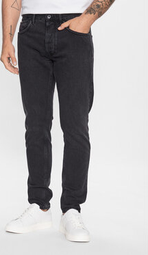 Czarne jeansy Pepe Jeans w street stylu