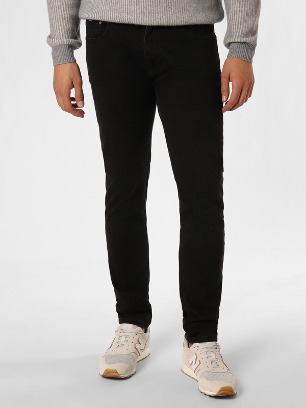 Czarne jeansy Pepe Jeans z bawełny