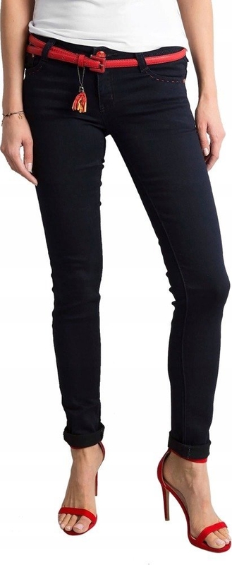 Czarne jeansy * producent niezdefiniowany
