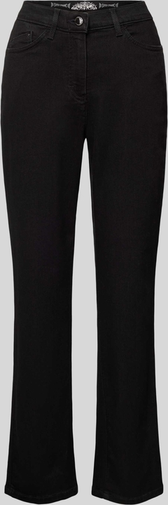 Czarne jeansy Raphaela By Brax z bawełny w stylu casual