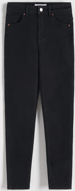 Czarne jeansy Reserved w stylu casual