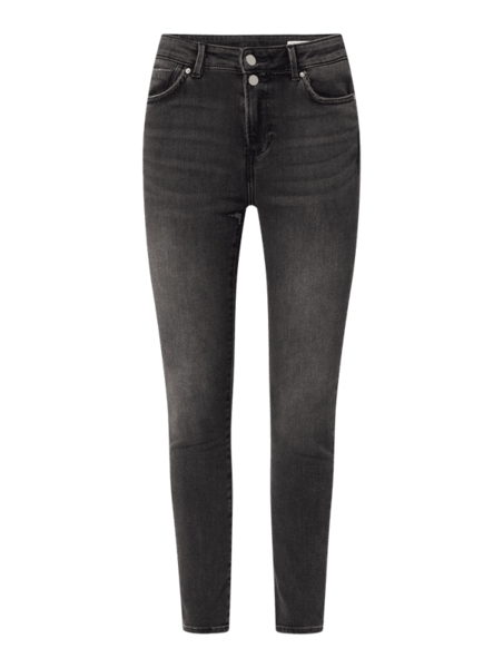 Czarne jeansy S.Oliver w stylu casual z bawełny