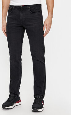Czarne jeansy Tommy Hilfiger
