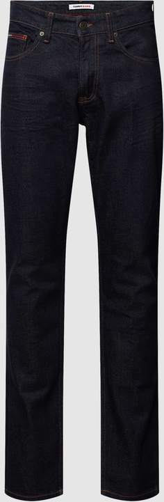 Czarne jeansy Tommy Jeans z bawełny w street stylu