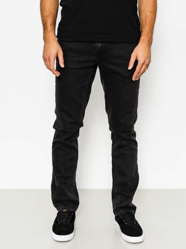 Czarne jeansy Volcom w stylu klasycznym