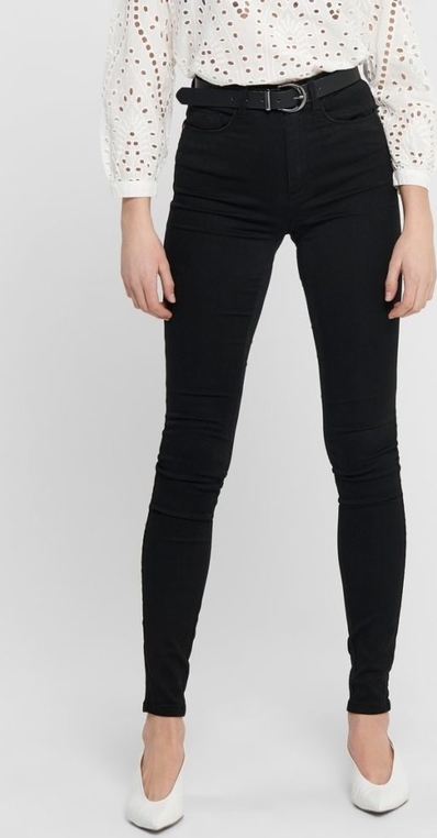 Czarne jeansy WARESHOP w stylu casual