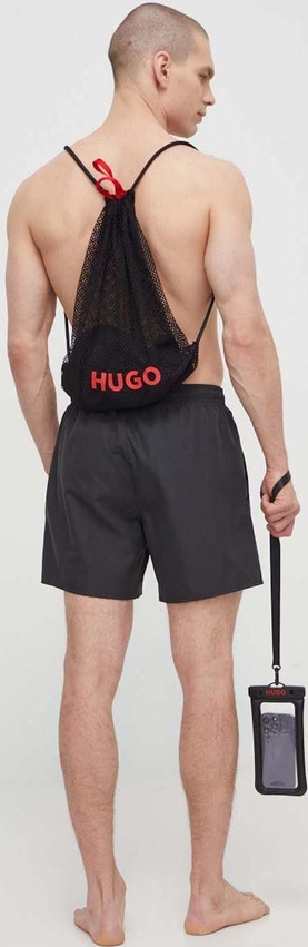 Czarne kąpielówki Hugo Boss