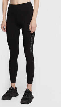 Czarne legginsy DKNY w stylu casual