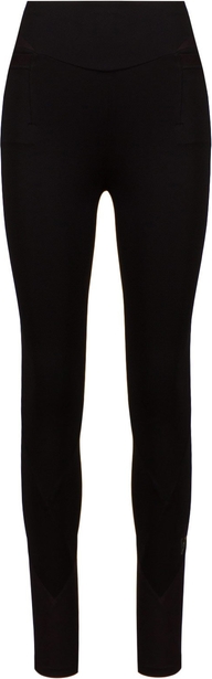 Czarne legginsy Lamunt w stylu casual z tkaniny