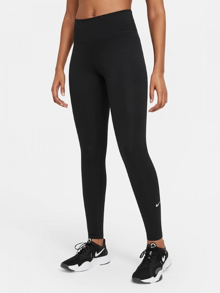 Czarne legginsy Nike w sportowym stylu