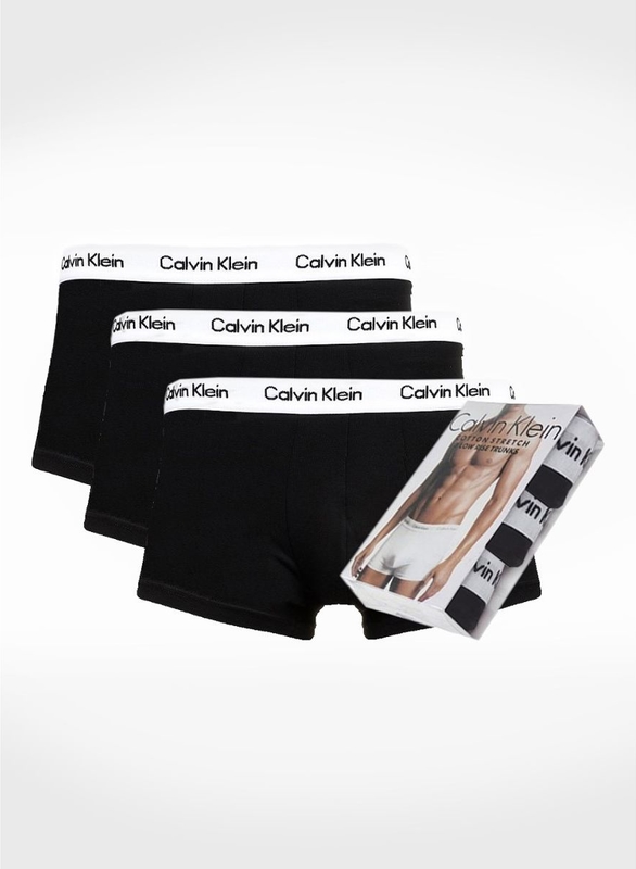 Czarne majtki Calvin Klein w sportowym stylu