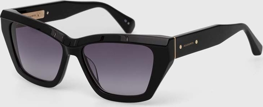 Czarne okulary damskie AllSaints