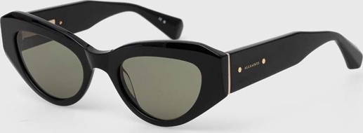 Czarne okulary damskie AllSaints