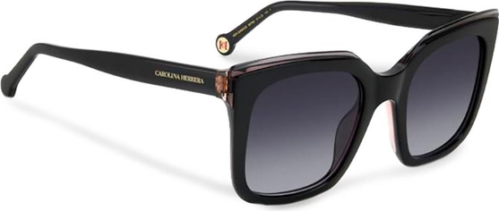 Czarne okulary damskie Carolina Herrera