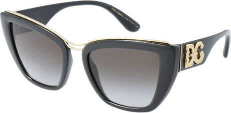 Czarne okulary damskie Dolce Gabbana