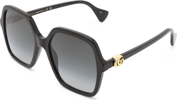 Czarne okulary damskie Gucci