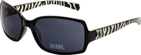 Czarne okulary damskie Guess