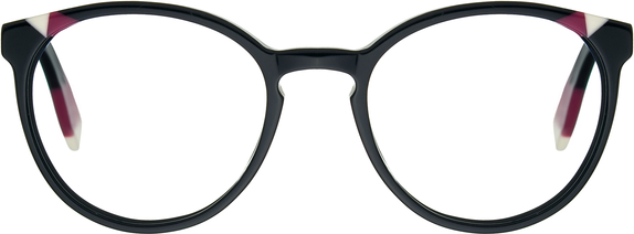 Czarne okulary damskie Moretti