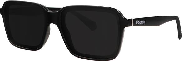 Czarne okulary damskie Polaroid