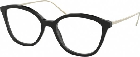Czarne okulary damskie Prada Eyewear