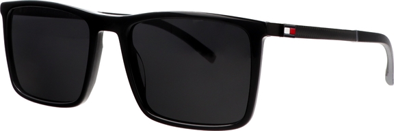 Czarne okulary damskie Tommy Hilfiger