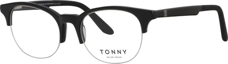 Czarne okulary damskie Tonny